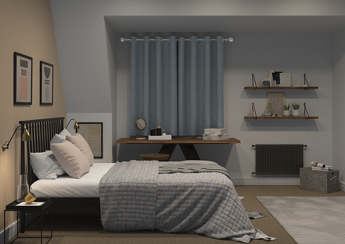 Stockholm, Anthracite - Made to Measure Curtains - Image 7